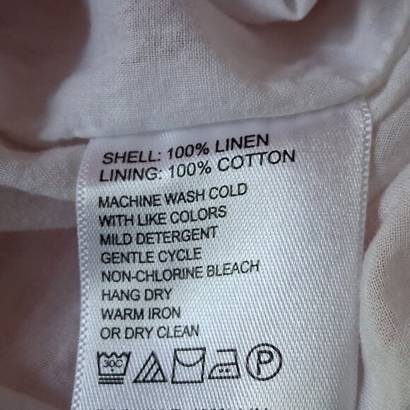 Tommy Bahama Sleeveless Pink & White Stripe Shift Dress Women's Size XL - Picture 10 of 11